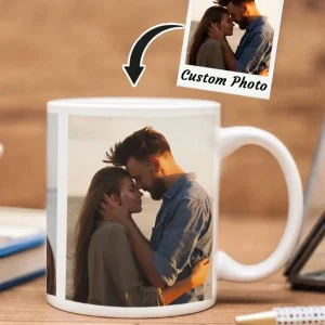 Custom Photo Mug - Personalized Coffee Mug with Photo, Unique Gift for Anniversary, Valentine's, Housewarming, Mother's Day