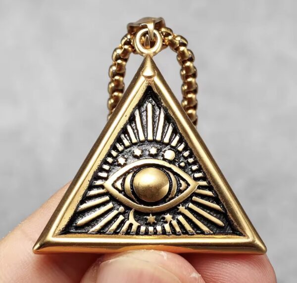 Evil Eye Triangle Pyramid - Image 3