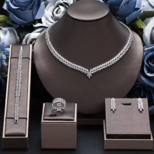 Zirconia Cubic Jewelry Set for Women