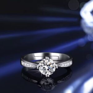 Mozambican stone one carat diamond