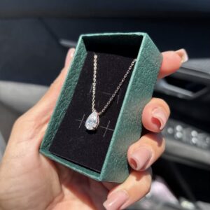 Certified Moissanite Necklace