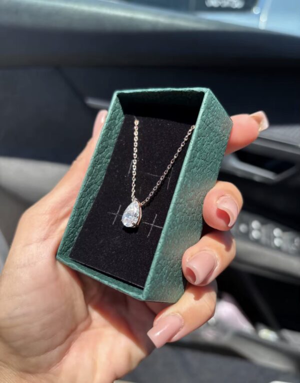 Certified Moissanite Necklace