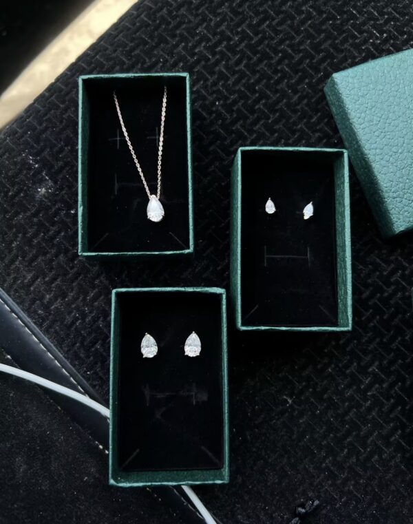 Certified Moissanite Necklace - Image 2